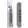 Qoltec Listwa antyprzepięciowa - 4 gniazda, 2x USB, 1.8m, szara - 1122553 - zdjęcie 2